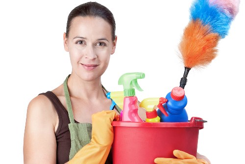 Professional upholstery cleaning service in Hanworth for a fabric sofa