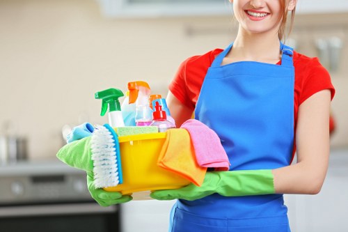 Safe carpet cleaning with controlled use of cleaning products