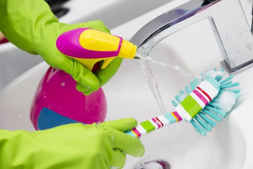 Deep cleaning treatment for busy carpets in Hanworth workspace